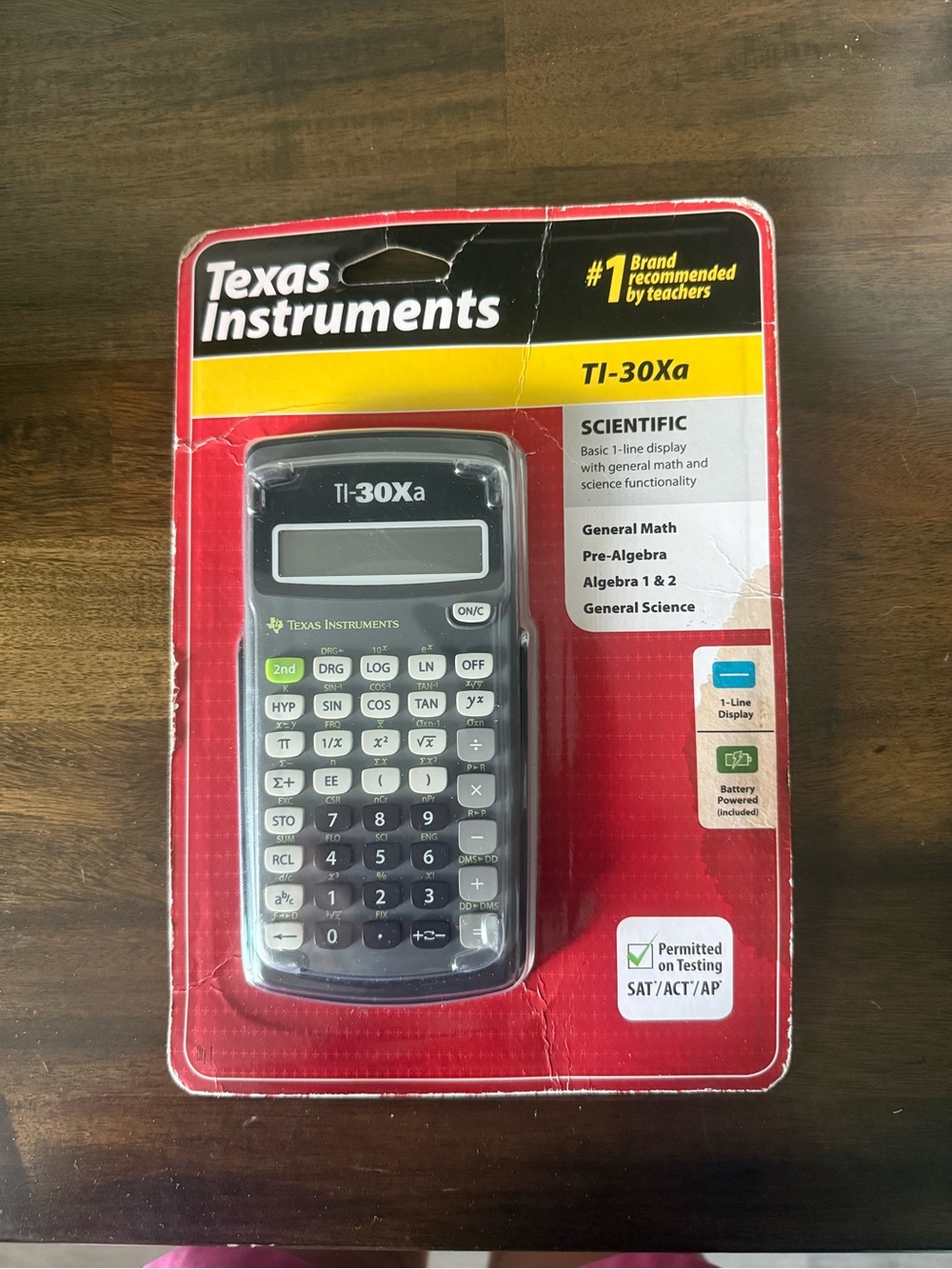 Texas Instruments TI-30Xa Scientific Standard Calculator NEW SEALED